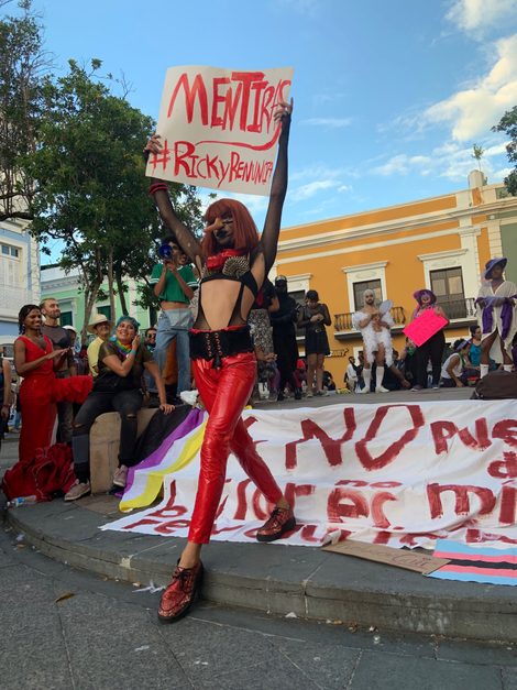 Illustration for article titled How San Juan's Queer Scene Joined the Ricky Rosselló Protests With a Ball